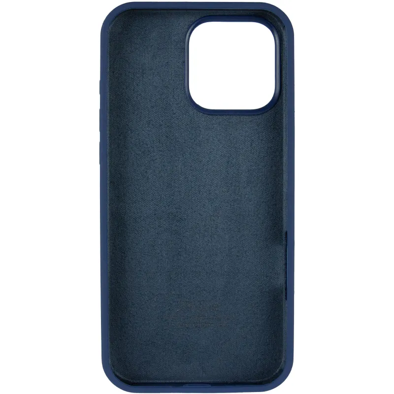 Чехол Silk Full Protective (AA) NO LOGO для Apple iPhone 16 Pro Max – Синий / Blue Jay. Фото 6 из 8