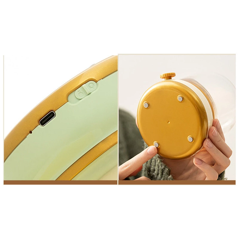 Нічник Capybara and Lotus – Yellow. Фото 5 з 7