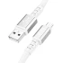 Дата кабель Hoco X85 Strength USB to MicroUSB (1m) – White. Фото 2 з 5