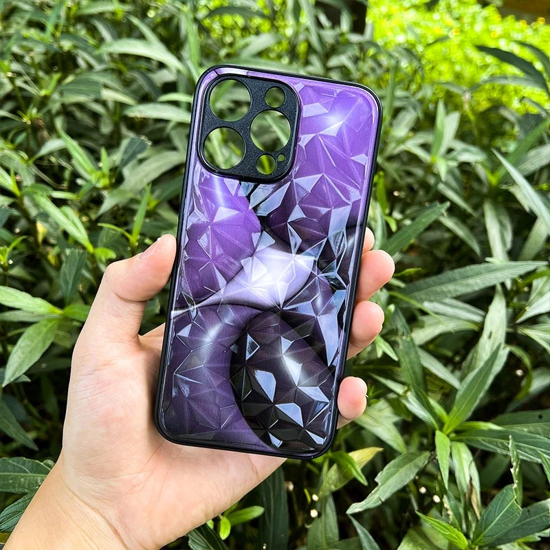 TPU+PC чохол Prisma BubbleGum для Samsung Galaxy A06 – 3D Purple. Фото 3 з 10