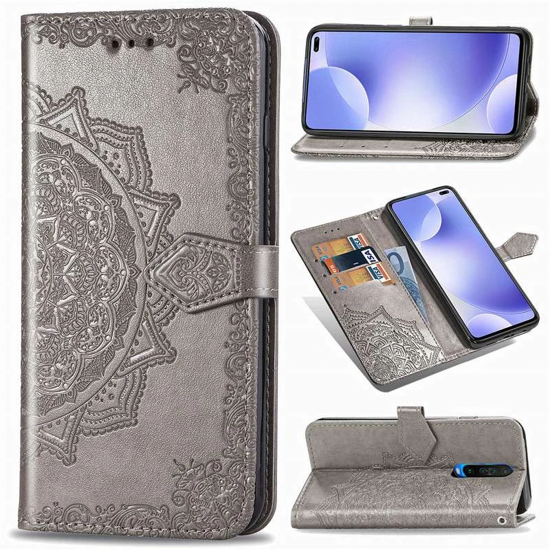 

Чохол-книжка Art Case на Xiaomi Redmi K30 (Сірий)