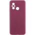 Чохол Silicone Case Lakshmi Premium із закритою камерою для Motorola Moto G15 4G – Бордовий / Plum. Фото 1 з 1