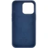 Чохол Silicone case (AAA) with Magsafe and Animation для Apple iPhone 13 Pro (6.1") – Синій / Abyss Blue. Фото 3 з 7