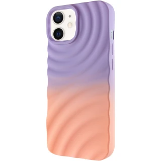 Чехол TPU ColorWave для Apple iPhone 12 (6.1") — Dasheen / Peach