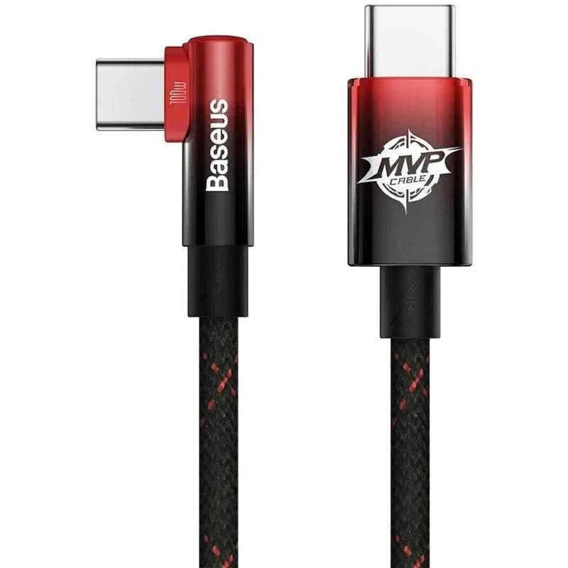 

Дата кабель Baseus MVP 2 Elbow-shaped Type-C to Type-C 100W (1m) (CAVP000620)