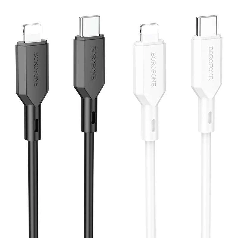 

Дата кабель Borofone BX70 Type-C to Lightning 20W (1m)