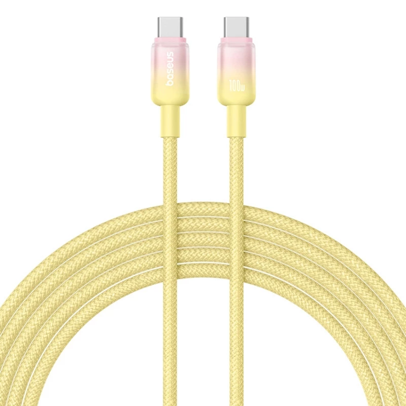 Дата кабель Baseus Discolor Series Fast Charging Type-C to Type-C 100W (1m) (P10374902) фото 1 из 1