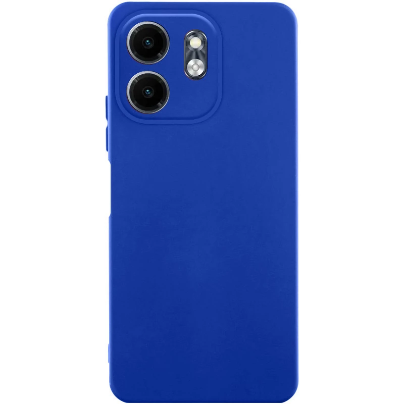 Кольоровий силіконовий чохол GETMAN із закритою камерою для Motorola Moto G05 – Синій / Deep navy. Фото 1 Кольоровий силіконовий чохол GETMAN із закритою камерою для Motorola Moto G05 – Синій / Deep navy. Фото 1 з 1