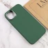 TPU чехол Bonbon с металлическими кнопками для Apple iPhone 13 (6.1") – Зеленый / Army green. Фото 4 из 5