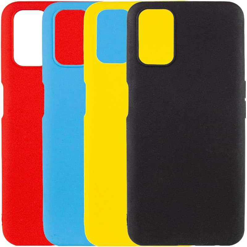 Кольоровий силіконовий чохол на Oppo A16s / A16 фото 2 з 2
