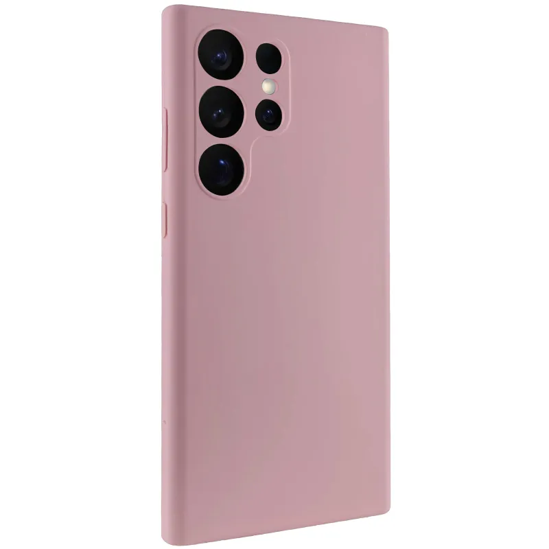 Чохол Silicone Case Lakshmi Premium із закритою камерою для Samsung Galaxy S25 Ultra – Рожевий / Pink Sand. Фото 1 з 10