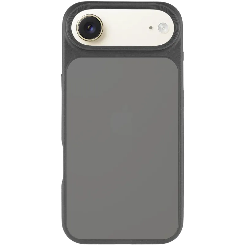 TPU+PC с металлическими кнопками для Apple iPhone 17 Air (6.5") – Черный / Black. Фото 4 из 7