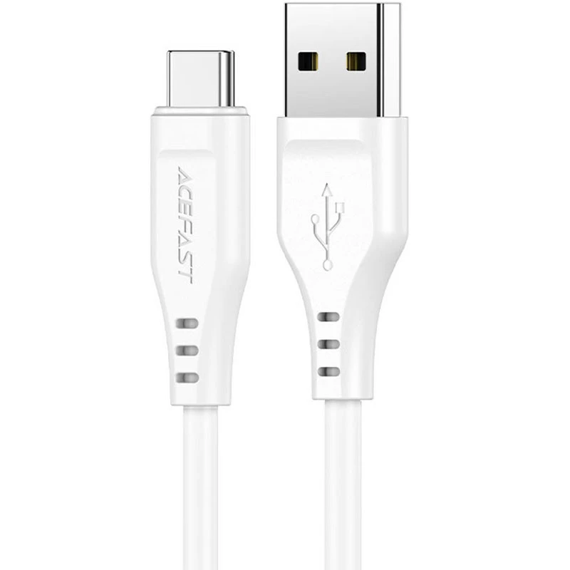 

Дата кабель Acefast C3-04 USB-A to USB-C TPE (1.2m) (White)