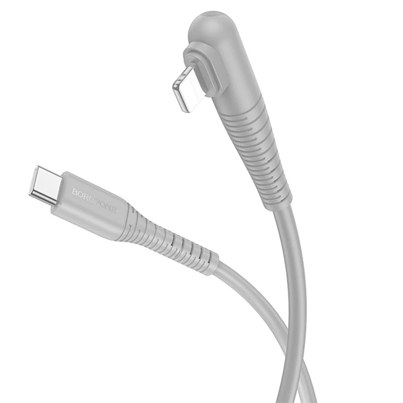 

Дата кабель Borofone BX105 Corriente Type-C to Lightning (1m) (Gray)