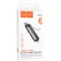 Картридер Hoco HB56A Victory 5in1 Lightning/USB2.0 to SD/TF3.0 + USB 2.0 – Metal gray. Фото 2 з 6