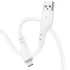 Дата кабель Hoco X97 Crystal color USB to MicroUSB (1m) – White. Фото 2 з 2