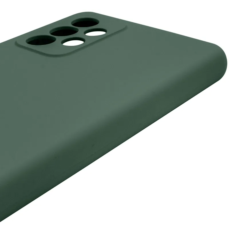 Чехол Silicone Case Lakshmi Premium з закритою камерою на Samsung Galaxy A52 4G / A52 5G – Зеленый / Cyprus Green. Фото 8 из 16