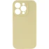 Чехол с защитой камеры Silicone Case для Apple iPhone 15 Pro (6.1") – Желтый / Mellow Yellow. Фото 1 из 6