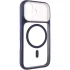 Чохол TPU GETMAN Moon Clear with MagSafe для Apple iPhone 16 – Blue. Фото 2 з 6
