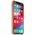 Чехол Silicone Case Premium для Apple iPhone XS Max (6.5") – Оранжевый / Papaya. Фото 3 из 3