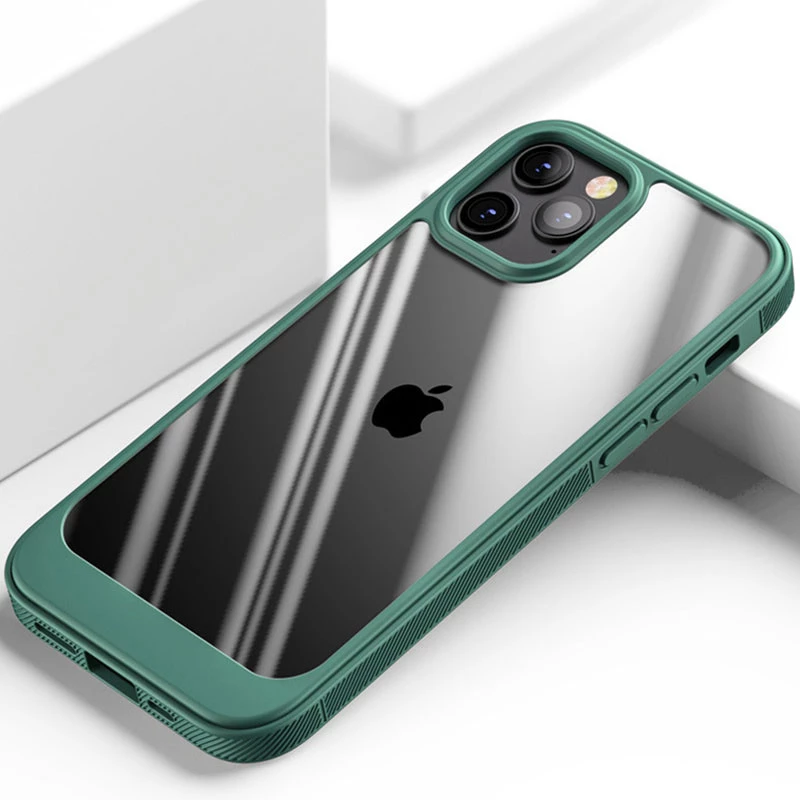 Силіконовий чохол з щільним обідком на Apple iPhone 13 Pro Max (6.7") – Green. Фото 4 з 4