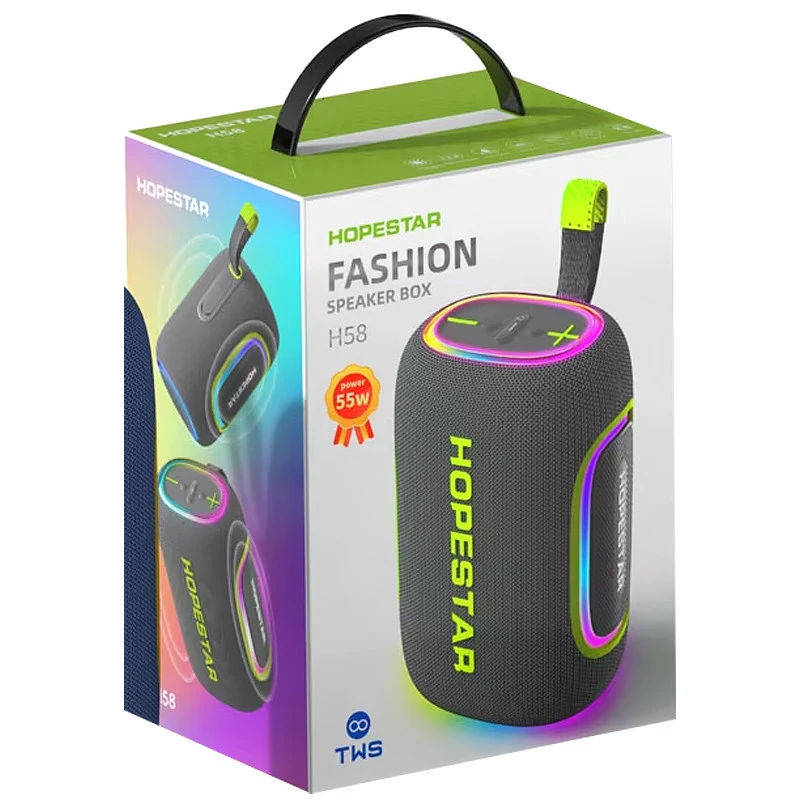 Bluetooth колонка Hopestar H58 65W – Black. Фото 3 из 5