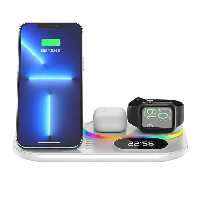 БЗП + годинник A06 4in1 – White. Фото 2 з 6