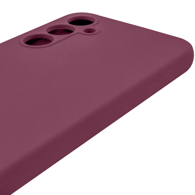 Чохол Silicone Case Lakshmi Premium із закритою камерою для Samsung Galaxy A54 5G – Бордовий / Plum. Фото 8 з 14