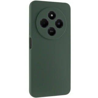 Чехол Silicone Case Lakshmi Premium з закритою камерою на Xiaomi Redmi 14C / Poco C75 — Зеленый / Cyprus Green