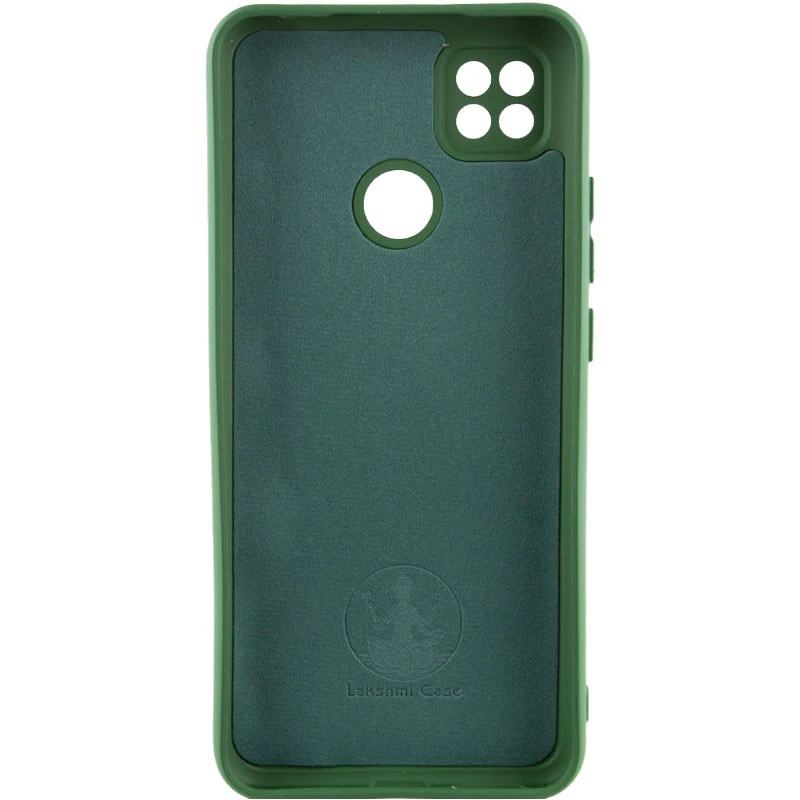 Чехол Silicone Cover Ummi Lakshmi Full Camera (AA) для Xiaomi Redmi 10A – Зеленый / Dark green. Фото 2 из 2