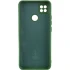 Чехол Silicone Cover Ummi Lakshmi Full Camera (AA) для Xiaomi Redmi 10A – Зеленый / Dark green. Фото 2 из 2