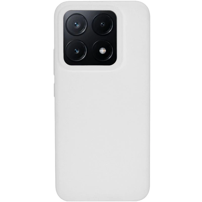 Чехол Silicone Case Lakshmi Premium на Xiaomi Redmi Note 13 Pro 5G – Белый / White. Фото 2 из 2