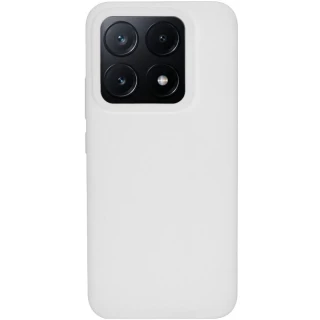 Чехол Silicone Case Lakshmi Premium на Xiaomi Redmi Note 13 Pro 5G — Белый / White