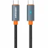 Дата кабель Amaya CC58 Type-C to Type-C 60W (1m) – Gray. Фото 1 з 2