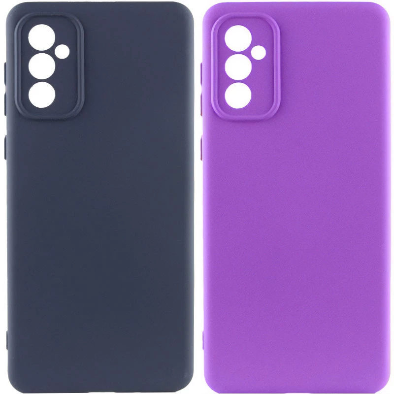 Кольоровий силіконовий чохол GETMAN із закритою камерою для Samsung Galaxy A55 фото 1 з 2