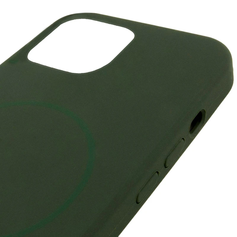 Чохол Silk Full Protective (AA) NO LOGO with Magnetic Fit для Apple iPhone 11 Pro (5.8") – Зелений / Cyprus Green. Фото 9 з 10