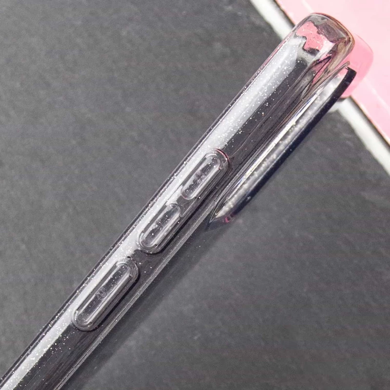 Блискучий силіконовий чохол на Xiaomi Redmi 12C / Poco C55 – Grey. Фото 7 з 8