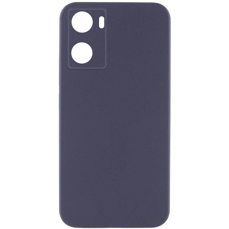 Чохол Silicone Case Lakshmi Premium із закритою камерою для Oppo A57s – Сірий / Dark Gray. Фото 1 з 3