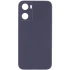 Чохол Silicone Case Lakshmi Premium із закритою камерою для Oppo A57s – Сірий / Dark Gray. Фото 1 з 3