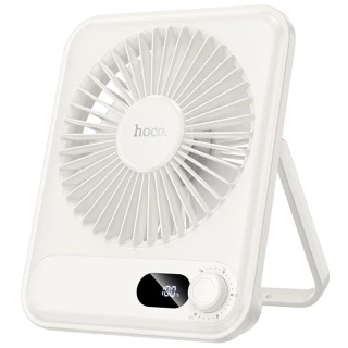 Портативный вентилятор Hoco HX607 handheld folding fan 2000 mAh фото 1 из 3