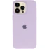 Чохол Silicone Case (AA) Logo with MagSafe для Apple iPhone 16 Pro – Бузковий / Lilac. Фото 3 з 7