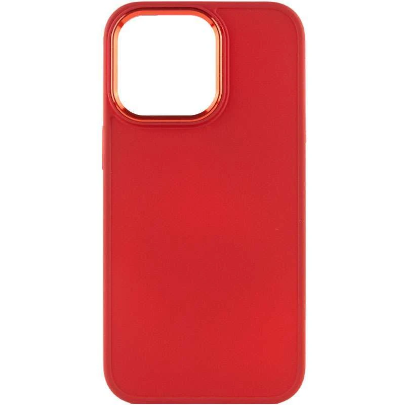 TPU чохол Bonbon з металевими кнопками на Apple iPhone 13 Pro (6.1") – Червоний / Red. Фото 4 з 10