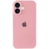 Чехол Silicone Case с защитой камеры для Apple iPhone 16 – Розовый / Light pink. Фото 6 из 8