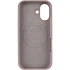Чохол Silicone Case Full Protective (AA) V2 with MagSafe для Apple iPhone 17 (6.3") – Сірий / Lavender. Фото 7 з 11