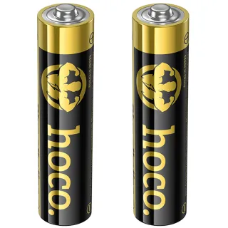 Батарейки Hoco JA2A AAA (LR03) Alkaline 2 pcs фото 1 з 6