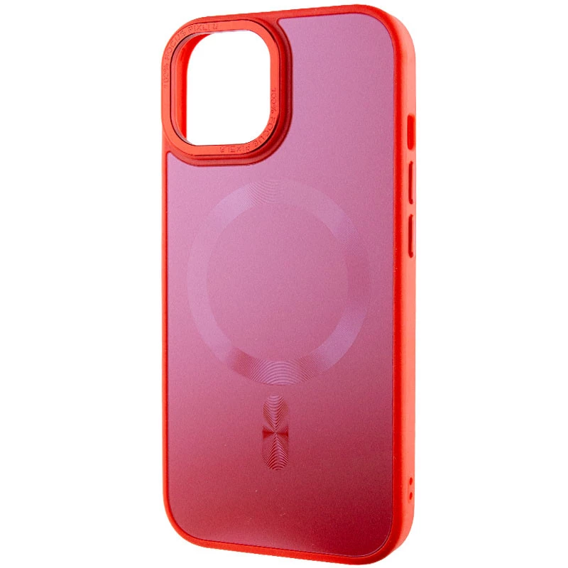 Силіконовий сапфіровий чохол з MagSafe на Apple iPhone 15 Plus (6.7") – Червоний / Red. Фото 6 Силіконовий сапфіровий чохол з MagSafe на Apple iPhone 15 Plus (6.7") – Червоний / Red. Фото 6 з 13