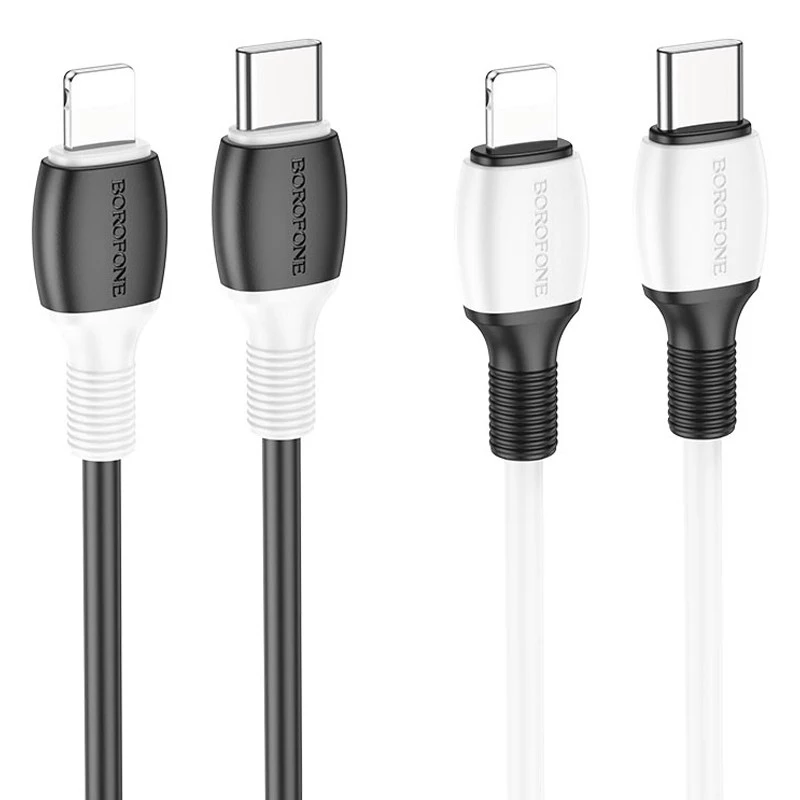 Дата кабель Borofone BX84 Rise Type-C to Lightning 20W (1m) фото 1 з 1