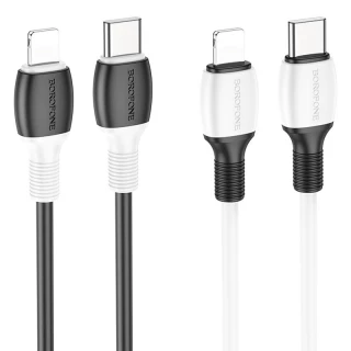 Дата кабель Borofone BX84 Rise Type-C to Lightning 20W (1m) фото 1 з 1