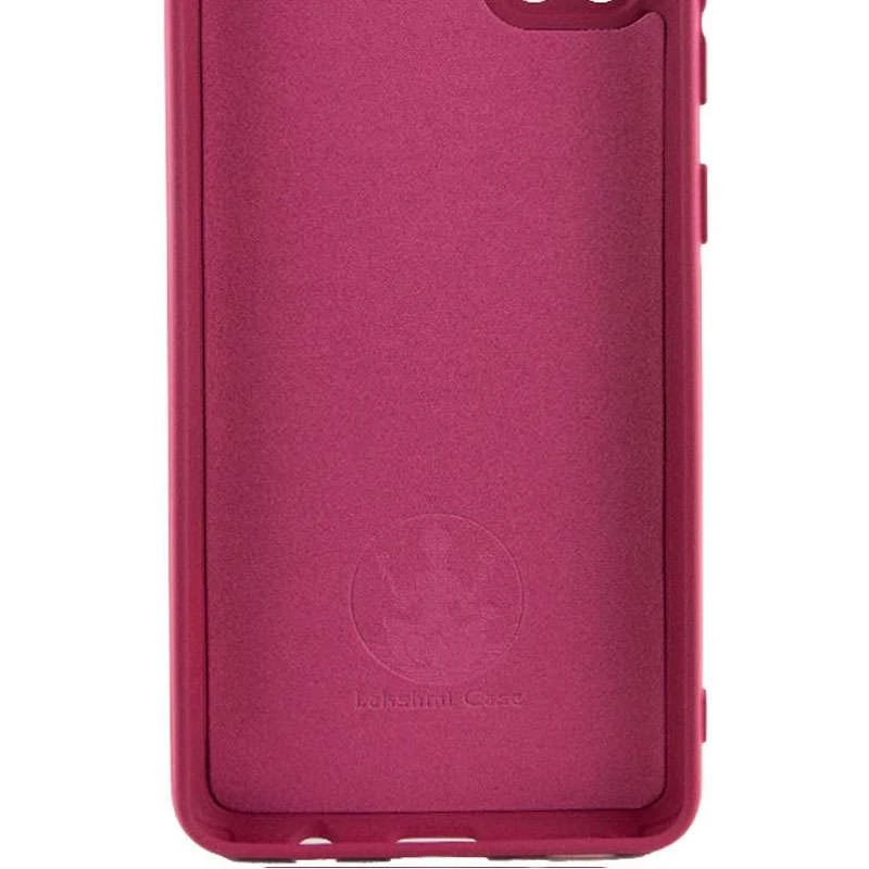Чохол Silicone Case Lakshmi з закритою камерою на Xiaomi 12T / 12T Pro – Бордовий / Marsala. Фото 2 з 4