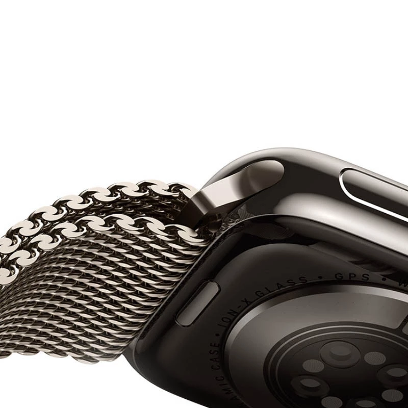Ремешок Milanese Loop New Design для Apple Watch 38/40/41/42mm – Titanium. Фото 5 из 6